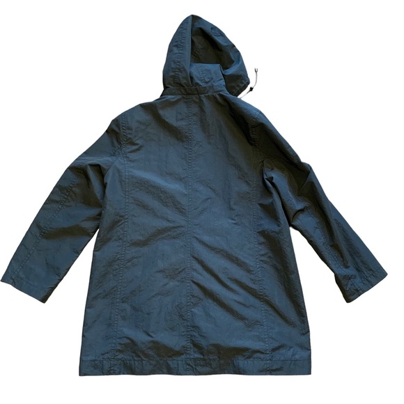 HENNES by H&M Women's Size L Black Lightweight Hooded Jacket. - Picture 7 of 13